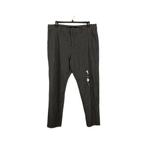 Torrid Studio Modern Slim Ponte High Rise Trouser - Starred Motif Phantom 20T